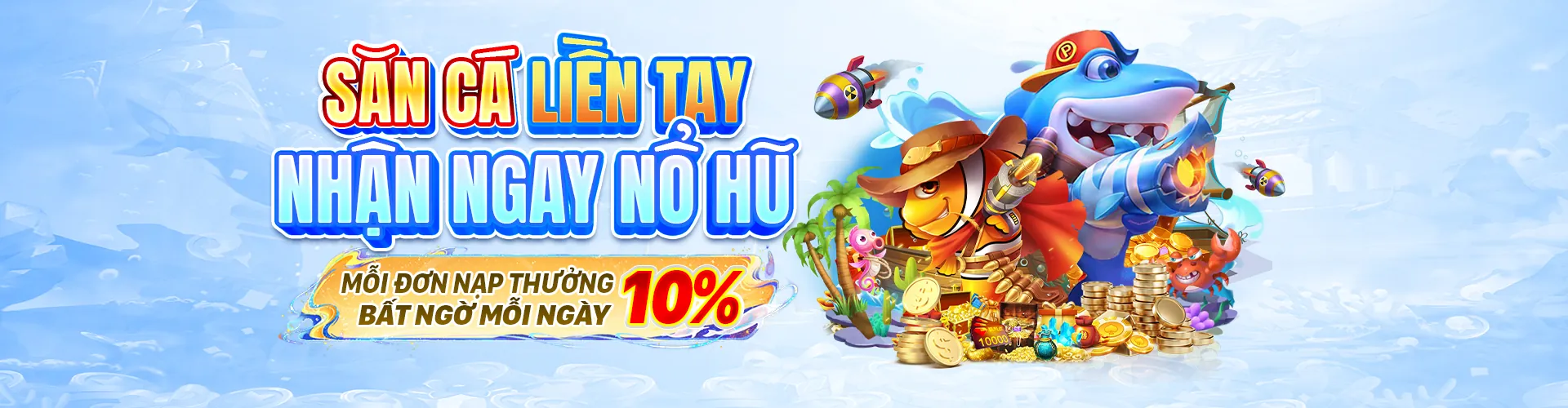 Thế giới Bắn Cá ok8386 Nổ Hũ 2026 với kho báu dưới đại dương